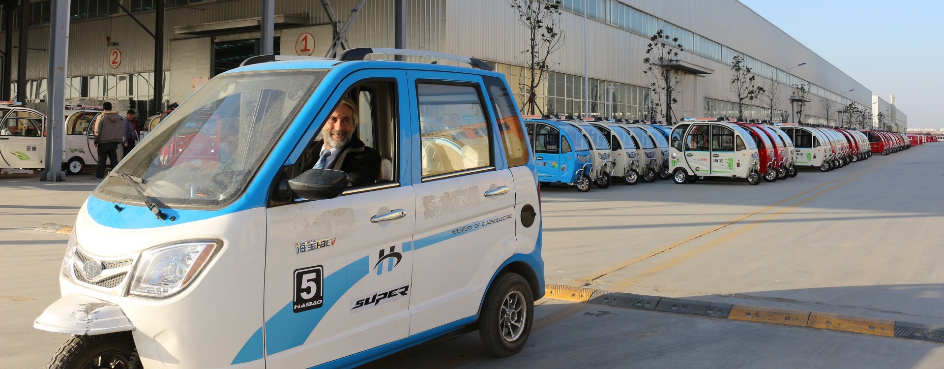 qualidade Caminhão elétrico do triciclo fábrica