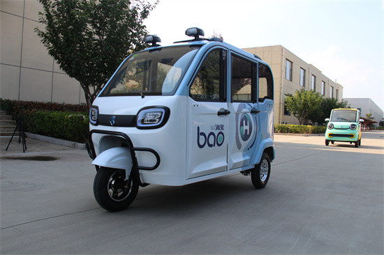 CCC Electric Passenger Tricycle Three Wheeler Mini Convenient Caravan
